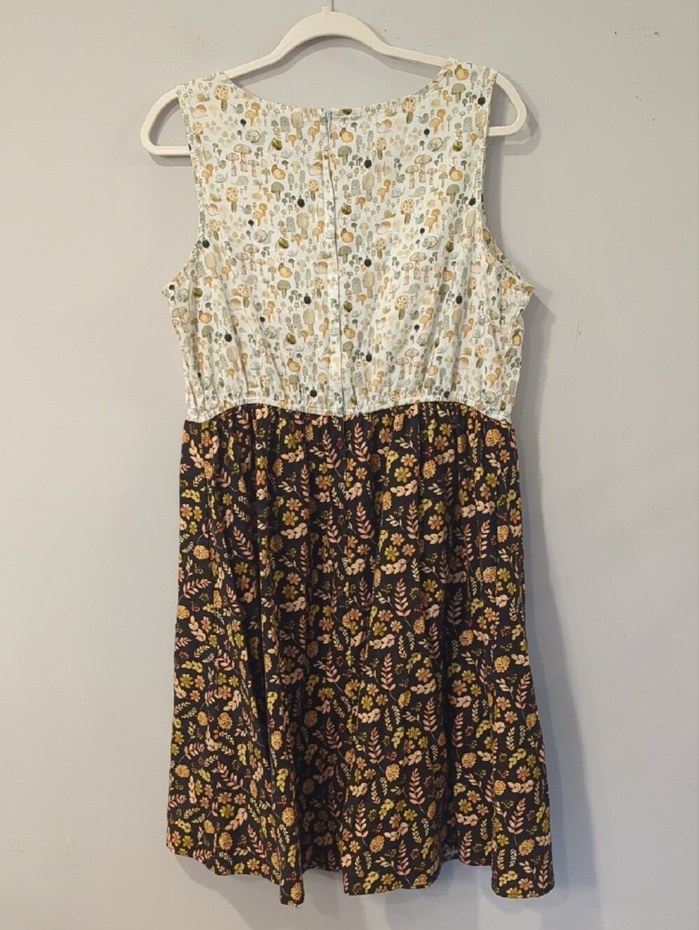 Retrolicious Snailing Along Twofer Dress size 1X Mushroom Nature Prints - Picture 10 of 14